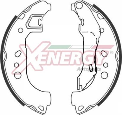 AP XENERGY X50731 - Bremžu loku komplekts autospares.lv