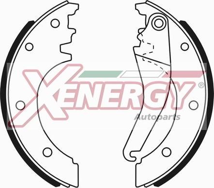 AP XENERGY X50721 - Bremžu loku komplekts www.autospares.lv