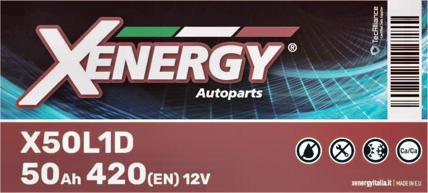 AP XENERGY X50L1D - Starter Battery www.autospares.lv