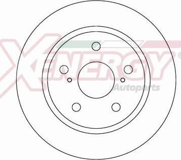 AP XENERGY X601404 - Bremžu diski www.autospares.lv