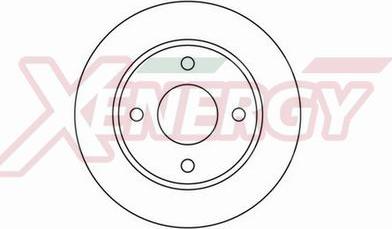 AP XENERGY X601063 - Bremžu diski autospares.lv