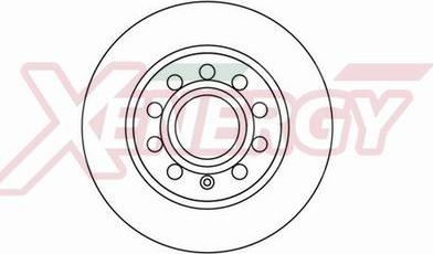 AP XENERGY X601120 - Тормозной диск www.autospares.lv