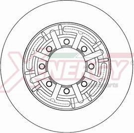 AP XENERGY X601296 - Bremžu diski www.autospares.lv