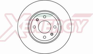 AP XENERGY X602065 - Тормозной диск www.autospares.lv