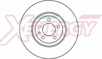 AP XENERGY X602002 - Bremžu diski www.autospares.lv