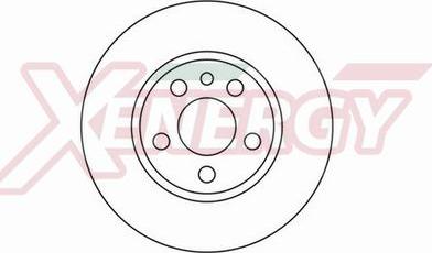 AP XENERGY X602015 - Brake Disc www.autospares.lv