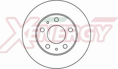 AP XENERGY X602016 - Brake Disc www.autospares.lv