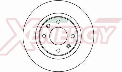 AP XENERGY X602039 - Тормозной диск www.autospares.lv