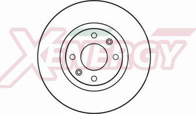 AP XENERGY X602038 - Bremžu diski autospares.lv