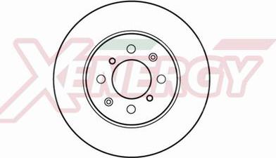 AP XENERGY X602248 - Brake Disc www.autospares.lv