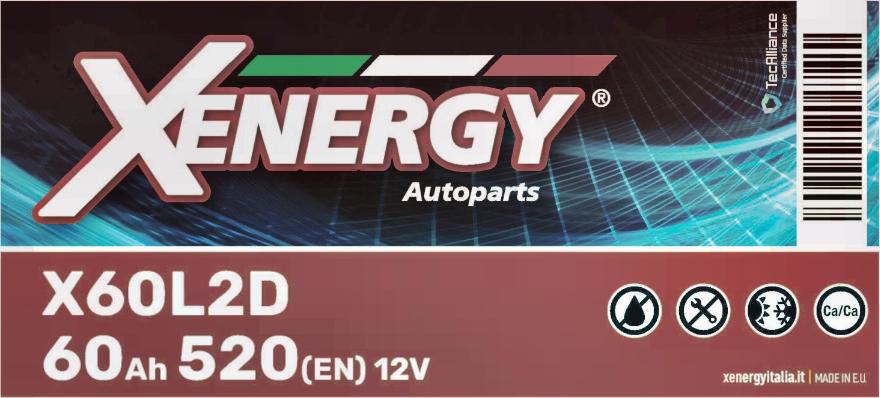 AP XENERGY X60L2D - Starter Battery www.autospares.lv