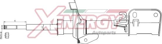 AP XENERGY X620334 - Amortizators www.autospares.lv