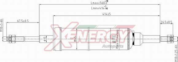 AP XENERGY X042349 - Amortizators autospares.lv