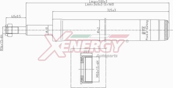 AP XENERGY X001363 - Amortizators www.autospares.lv