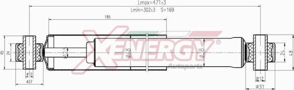 AP XENERGY X031348 - Amortizators autospares.lv