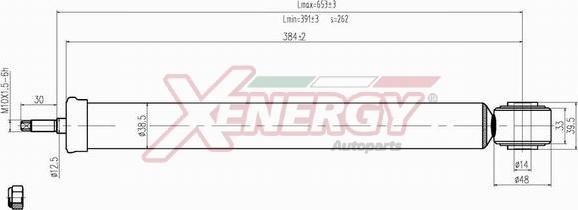 AP XENERGY X032348 - Amortizators autospares.lv