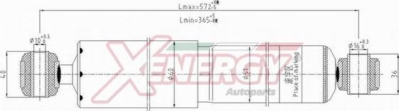 AP XENERGY X022445 - Amortizators autospares.lv