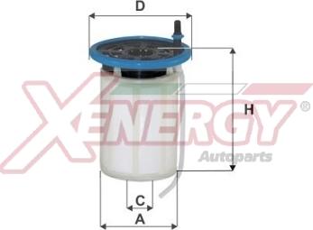 AP XENERGY X159996 - Degvielas filtrs autospares.lv