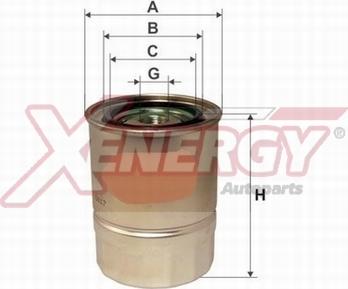 AP XENERGY X159904 - Fuel filter www.autospares.lv