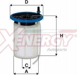 AP XENERGY X1599825 - Degvielas filtrs autospares.lv