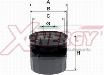 AP XENERGY X159534 - Масляный фильтр www.autospares.lv