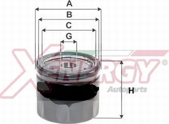 AP XENERGY X1595752 - Eļļas filtrs autospares.lv