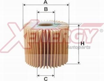 AP XENERGY X1596851 - Eļļas filtrs autospares.lv