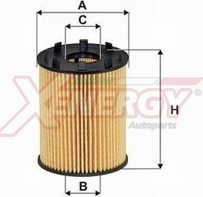 AP XENERGY X1596827 - Масляный фильтр www.autospares.lv