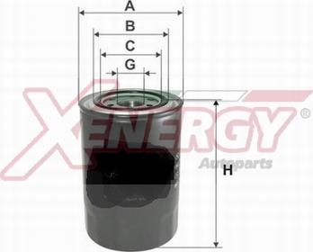 AP XENERGY X159636 - Eļļas filtrs autospares.lv