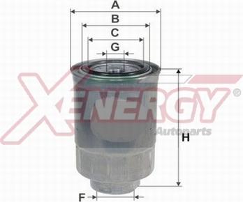 AP XENERGY X159855 - Топливный фильтр www.autospares.lv