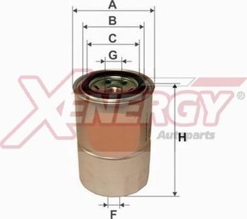 AP XENERGY X159853 - Топливный фильтр www.autospares.lv