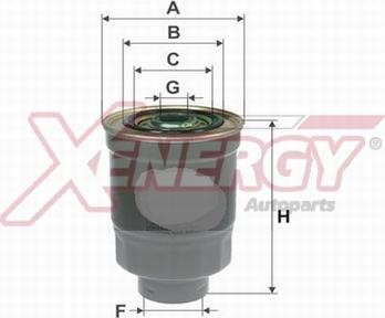 AP XENERGY X159852 - Топливный фильтр www.autospares.lv