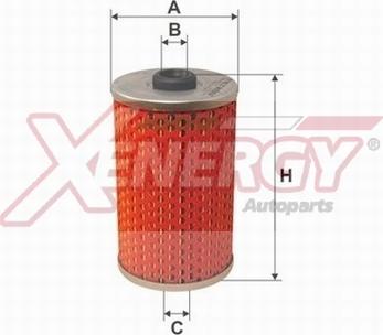 AP XENERGY X1598131 - Degvielas filtrs autospares.lv