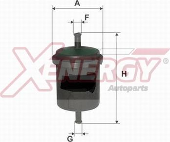 AP XENERGY X159830 - Degvielas filtrs autospares.lv