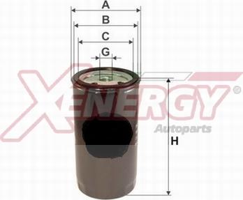 AP XENERGY X1598792 - Degvielas filtrs www.autospares.lv