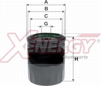 AP XENERGY X1544500 - Масляный фильтр www.autospares.lv