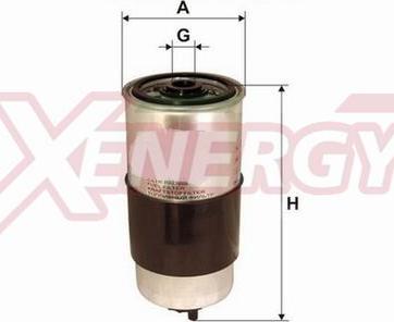 AP XENERGY X1510144 - Degvielas filtrs autospares.lv