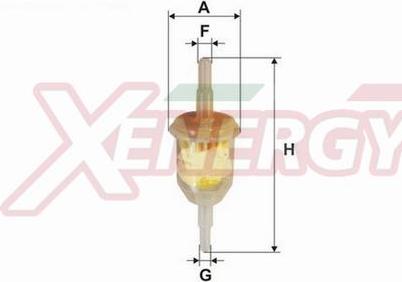 AP XENERGY X1510104 - Degvielas filtrs autospares.lv