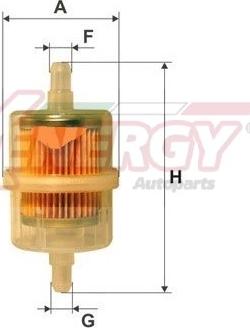 AP XENERGY X1510101 - Degvielas filtrs www.autospares.lv