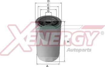 AP XENERGY X1510801 - Oil Filter www.autospares.lv