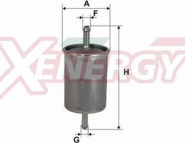 AP XENERGY X1510206 - Degvielas filtrs www.autospares.lv