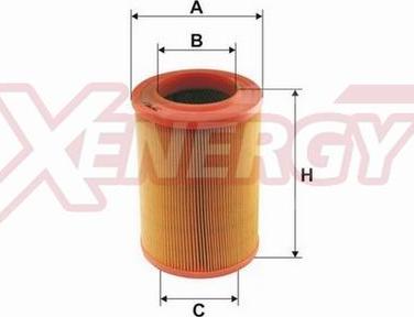 AP XENERGY X1523233 - Air Filter, engine www.autospares.lv