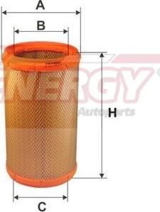 AP XENERGY X1522439 - Air Filter, engine www.autospares.lv