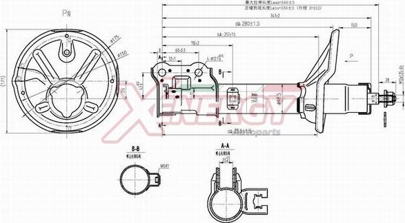 AP XENERGY X108332 - Amortizators www.autospares.lv