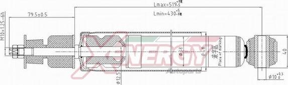 AP XENERGY X183553 - Amortizators autospares.lv