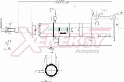 AP XENERGY X846334 - Amortizators www.autospares.lv