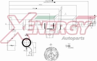 AP XENERGY X8015335 - Amortizators www.autospares.lv