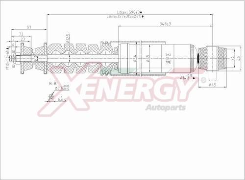 AP XENERGY X810344 - Amortizators autospares.lv