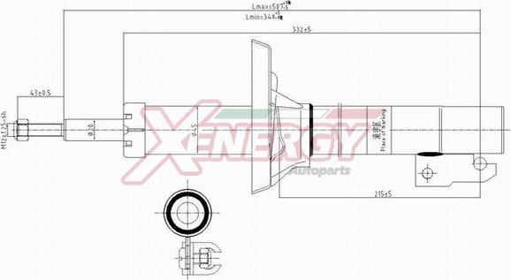 AP XENERGY X818633 - Amortizators autospares.lv