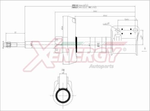 AP XENERGY X831333 - Amortizators autospares.lv